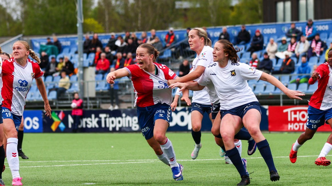 Poengdeling tross en spiller mindre