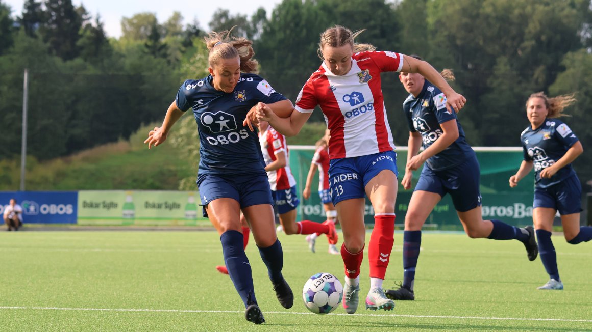 Seier i treningskampen mot Røa