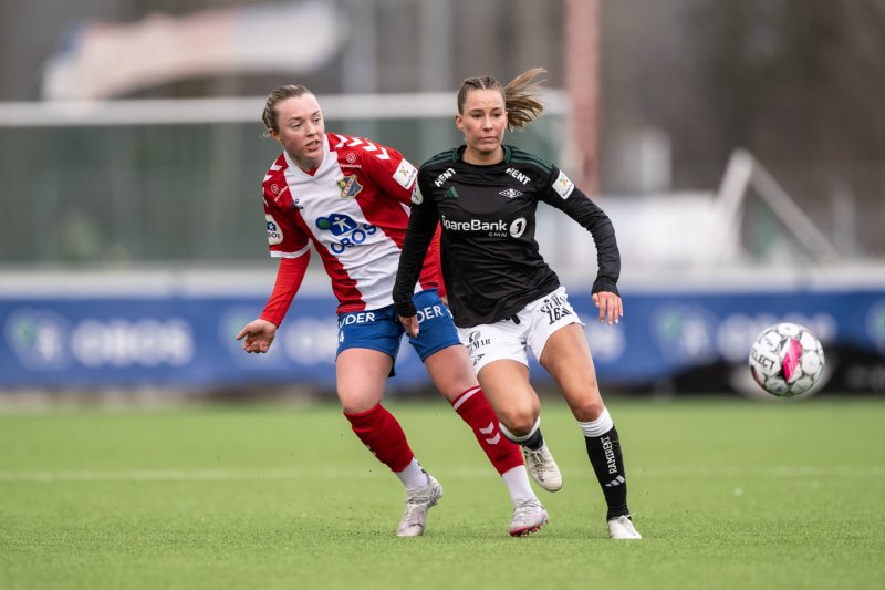 Fladberg mot Rosenborg i vårsesongen. Foto: Kladd.no / Lars Opstad