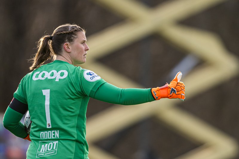 Kirvil Odden Sundsfjord gleder seg til byderby. Foto: BILDBYRÅN / Marius Simensen