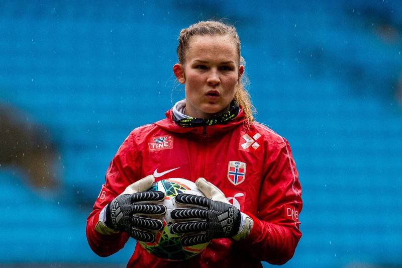 Oda Bogstad på landslagssamling i 2020. Foto: BILDYRÅN / Vegard Wivestad Grøtt