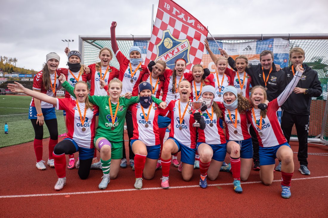 Lyn J15 feirer bronse i Adidas Cup 2026. Foto: Andreas Kristoffer Berge