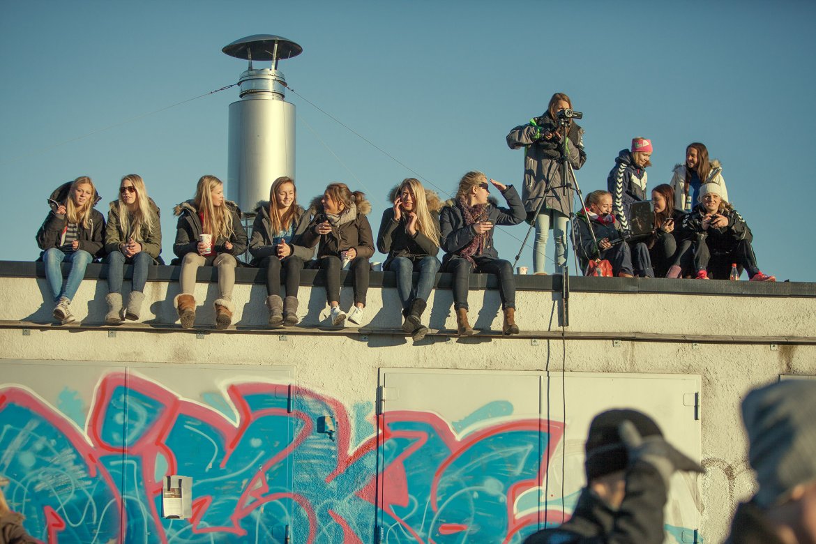 Kringsjå før medietårn og tribune kom på plass. Her fra 2013. Foto: BillyBonkers