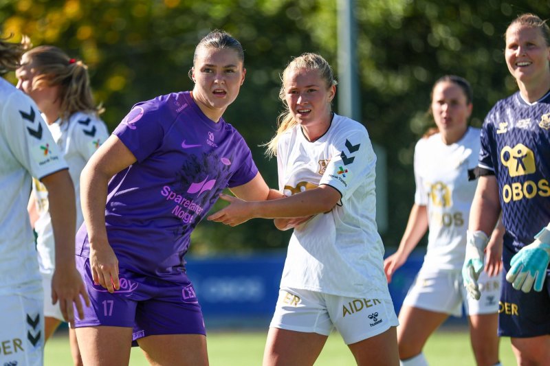 Malin Dalsgård scoret sitt første mål i Lyn-drakten. Her mot Brann i forrige runde. Arkivfoto: Petter Alexandersen