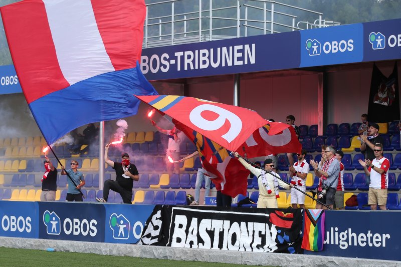 Slik tok Bastionen over Grorud i fjor og bidro til blant annet 6-0 mot Avaldsnes. Foto: KH Media / Petter Alexandersen