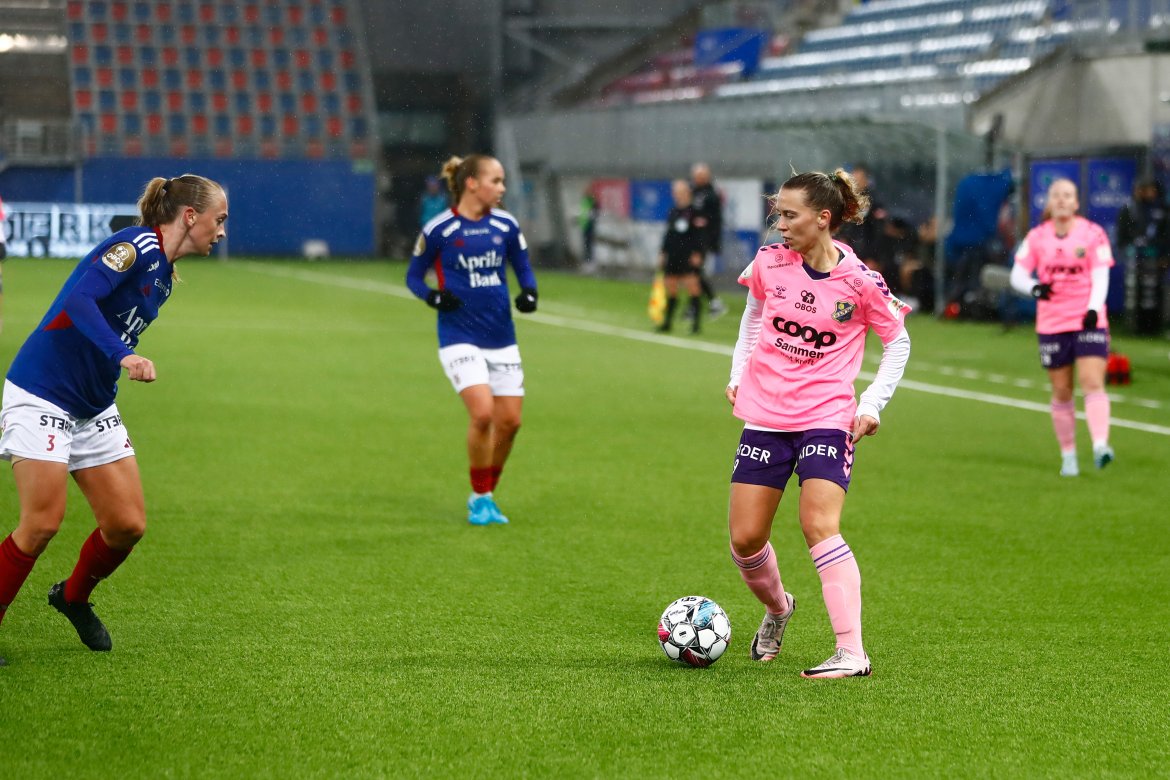Mot Vålerenga i høst. Foto: Odd Sindre Tonning / TFK