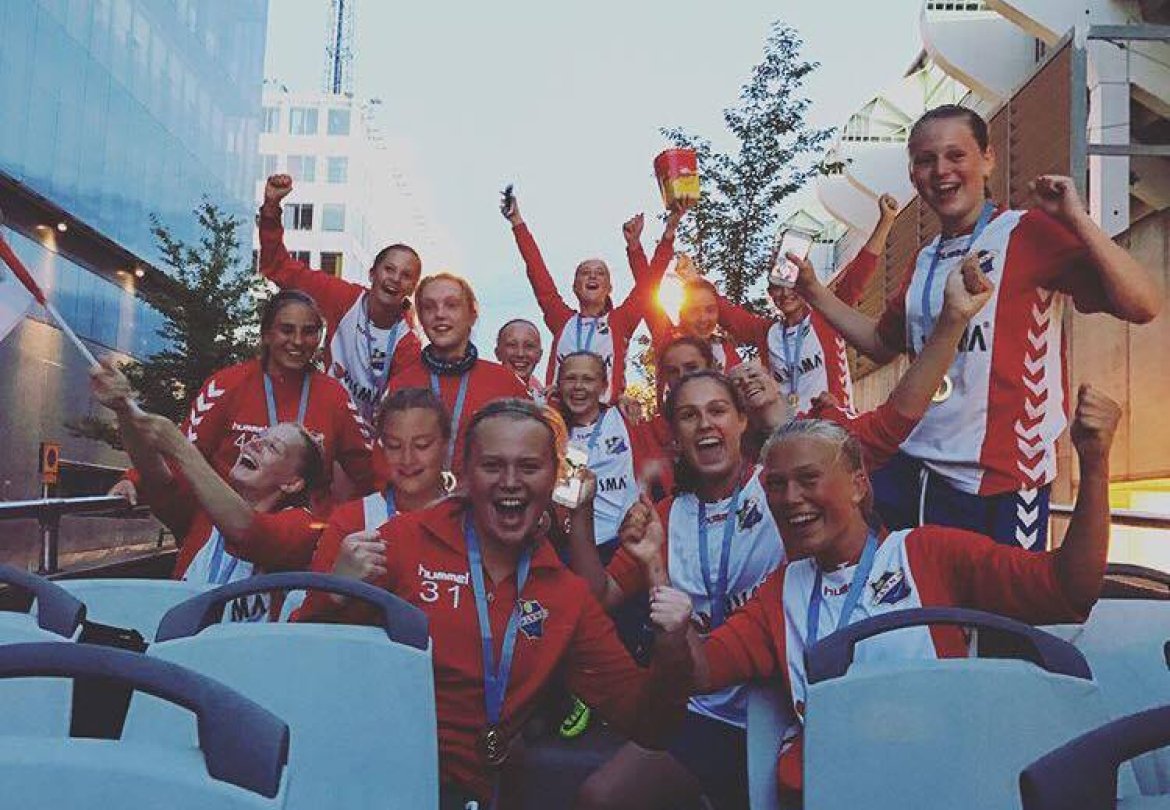 Jubelbilder fra Gothia Cup-seieren i 2017. Foto: Fredrik Løken Bjørnskau / Lyn Fotball