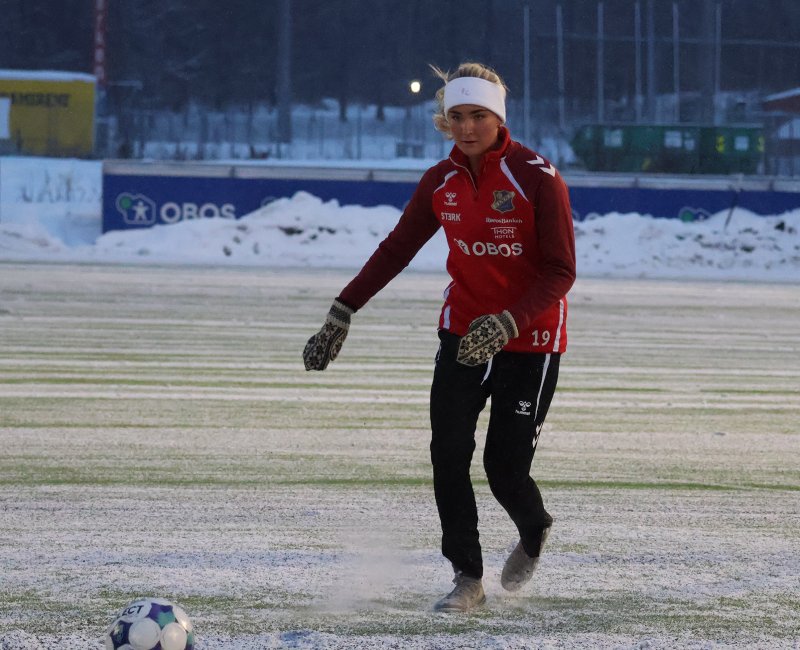 Fredø har vært god på trening. Foto: Lyn / Thomas Nordeng